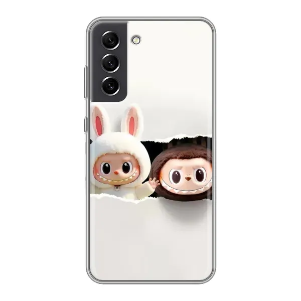 Чехол с рисунком «Фигурки Labubu» для Samsung Galaxy S21 FE Чехол с рисунком «Фигурки Labubu» для Samsung Galaxy S21 FE