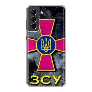 ЗСУ Чехлы (TPU) для Samsung Galaxy S21 FE (Лого ЗСУ)