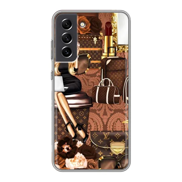 Чехол с рисунком «Мода Луи Виттон» для Samsung Galaxy S21 FE Чехол с рисунком «Мода Луи Виттон» для Samsung Galaxy S21 FE