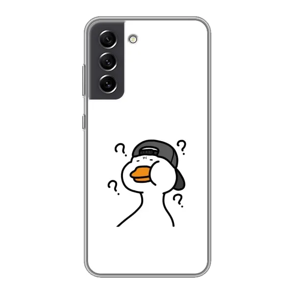 Чехол с рисунком «Непонимание» для Samsung Galaxy S21 FE Чехол с рисунком «Непонимание» для Samsung Galaxy S21 FE