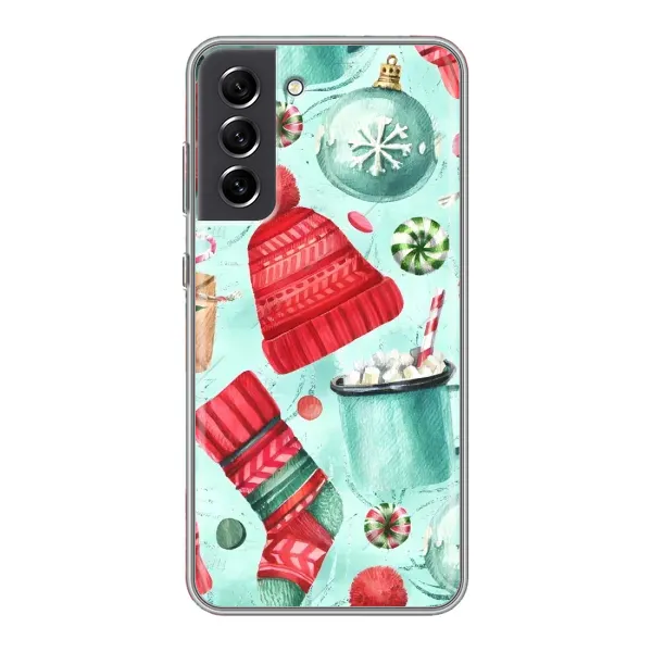 Чехол с рисунком «Одежда» для Samsung Galaxy S21 FE