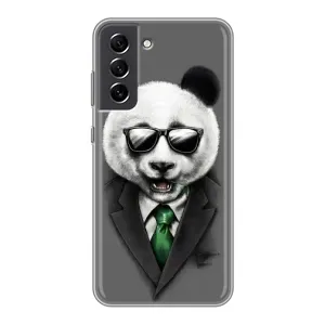 Чехлы с Пандами на Samsung Galaxy S21 FE (Панда в очках)