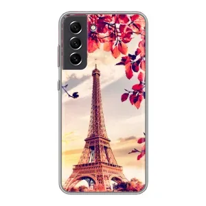 Чехол с Эйфелевой башней на Samsung Galaxy S21 FE (Paris photo)