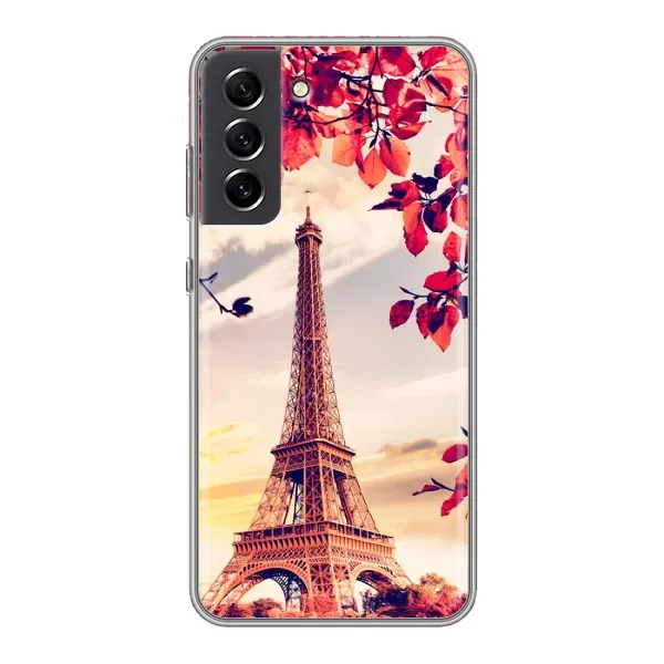 Чехол с рисунком «Paris photo» для Samsung Galaxy S21 FE Чехол с рисунком «Paris photo» для Samsung Galaxy S21 FE