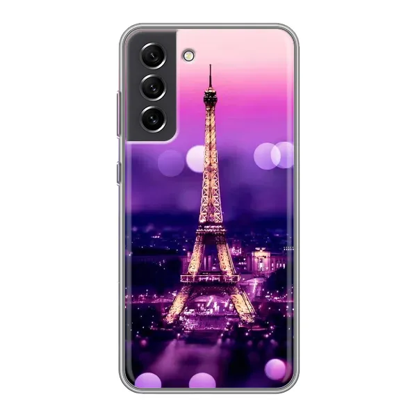 Чехол с рисунком «Париж башня» для Samsung Galaxy S21 FE Чехол с рисунком «Париж башня» для Samsung Galaxy S21 FE