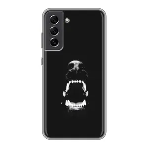 Чехол ДОБЕРМАН для Samsung Galaxy S21 FE (Пасть добермана)