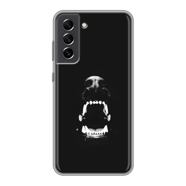 Чехол с рисунком «Пасть добермана» для Samsung Galaxy S21 FE Чехол с рисунком «Пасть добермана» для Samsung Galaxy S21 FE