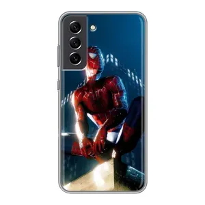 Чохол Супергерой Людина Павук на Samsung Galaxy S21 FE (Павук на домі)