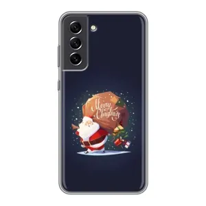 Чехол Санта Клаус для Samsung Galaxy S21 FE (Подарки от Санты)