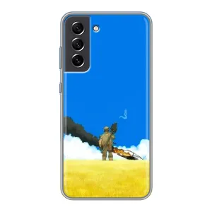 Чехлы на военную тематику для Samsung Galaxy S21 FE (Попадание)