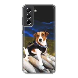 Чехол с принтом Собаки Патрон для Samsung Galaxy S21 FE (Пёс Патрон)