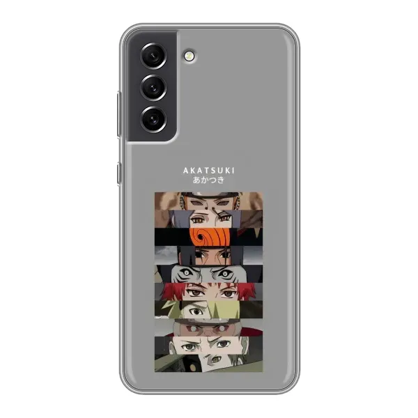 Чехол с рисунком «Разноцветные глаза» для Samsung Galaxy S21 FE