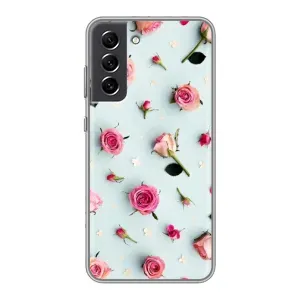 Чехлы с принтом Розочки для Samsung Galaxy S21 FE (Разные цветы)