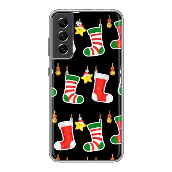Чехол с рисунком «Рождественские подарки» для Samsung Galaxy S21 FE