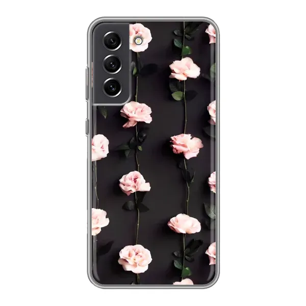 Чехол с рисунком «Розы» для Samsung Galaxy S21 FE Чехол с рисунком «Розы» для Samsung Galaxy S21 FE