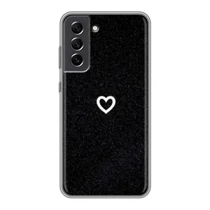 Чехлы с тематикой "Маленькие Сердечки" на Samsung Galaxy S21 FE (Сердечко)