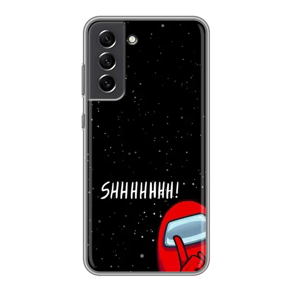 Чехол с рисунком «SHHHHH» для Samsung Galaxy S21 FE Чехол с рисунком «SHHHHH» для Samsung Galaxy S21 FE