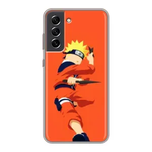 Чохли з принтом НАРУТО на Samsung Galaxy S21 FE (Силует Наруто)