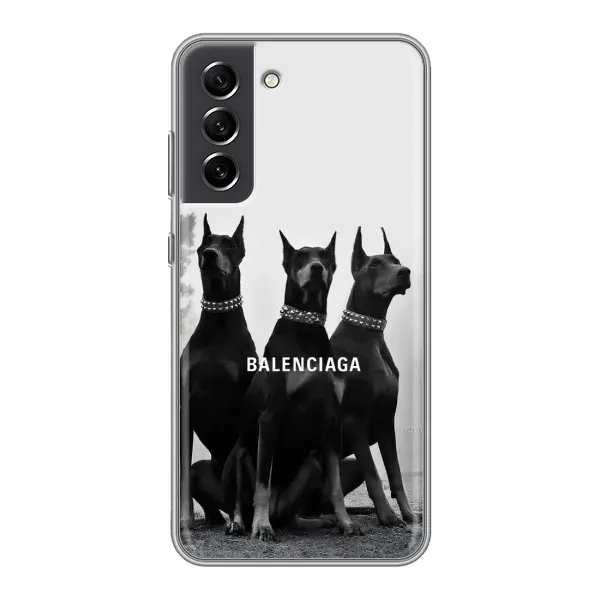 Чехол с рисунком «Три добермана» для Samsung Galaxy S21 FE Чехол с рисунком «Три добермана» для Samsung Galaxy S21 FE