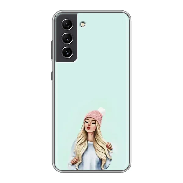 Чехол с рисунком «В шапке» для Samsung Galaxy S21 FE Чехол с рисунком «В шапке» для Samsung Galaxy S21 FE