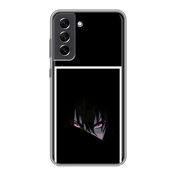 Чехол с рисунком «Взгляд Саскэ» для Samsung Galaxy S21 FE