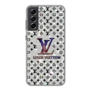 Чехол Стиль Louis Vuitton на Samsung Galaxy S21 FE (Яркий LV)