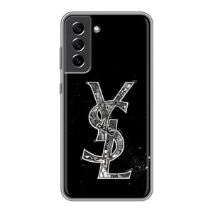 Чехол (Dior, Prada, YSL, Chanel) для Samsung Galaxy S21 FE (YSL)