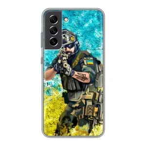 ЗСУ Чехлы (TPU) для Samsung Galaxy S21 FE (ЗСУ  Воин)