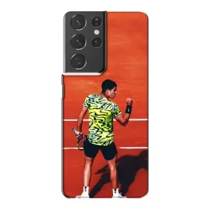 Чохли з прінтом Спортивна тематика для Samsung Galaxy S21 Plus (Алькарас Тенісист)