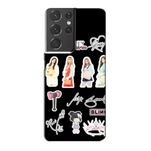 Чехлы с картинкой для Samsung Galaxy S21 Plus (Арт блэкпинг)