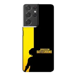 Чохол (TPU) з картинкою "Лого Пабг" на Самсунг С21 Плюс (Battlegrounds)