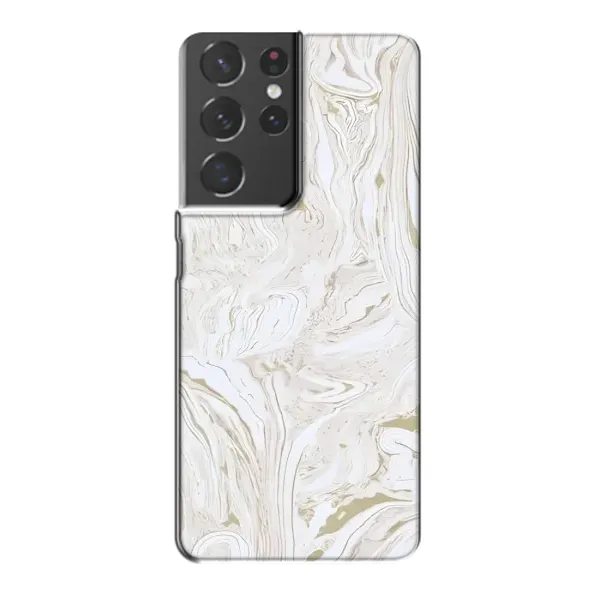 Чехол с рисунком «белый мрамор» для Samsung Galaxy S21 Plus