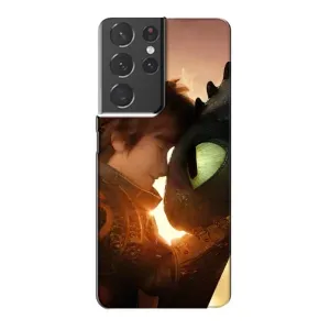 Чехол дракон Беззубик для Samsung Galaxy S21 Plus (Беззубик и Иккинг)