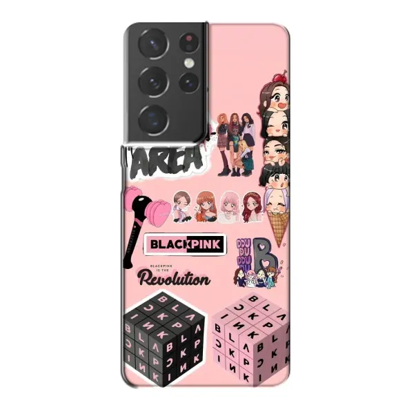 Чехол с рисунком «BLACK PINK коллаж» для Samsung Galaxy S21 Plus Чехол с рисунком «BLACK PINK коллаж» для Samsung Galaxy S21 Plus