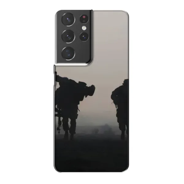 Чехол с рисунком «Бой солдат» для Samsung Galaxy S21 Plus Чехол с рисунком «Бой солдат» для Samsung Galaxy S21 Plus