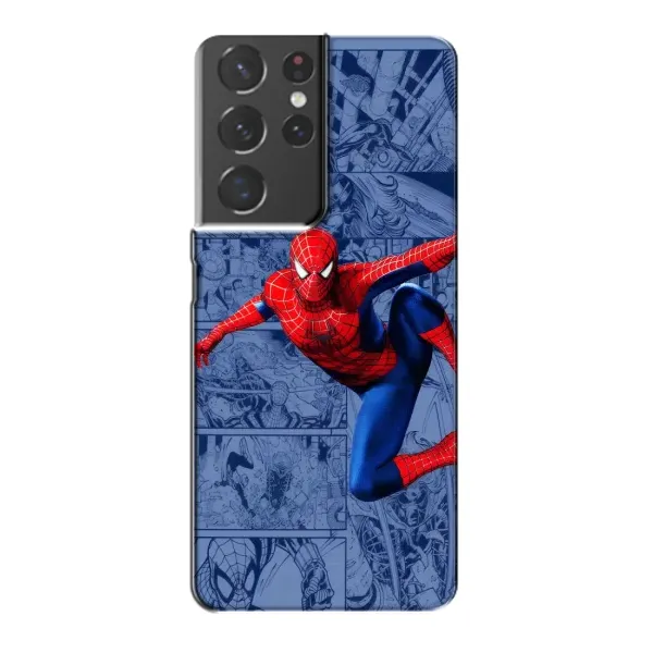 Чехол с рисунком «Человек Паук» для Samsung Galaxy S21 Plus
