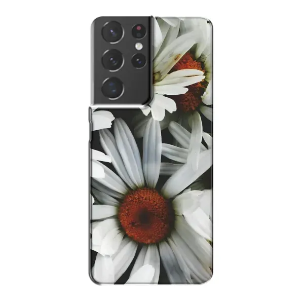 Чехол с рисунком «Цветы Ромашки» для Samsung Galaxy S21 Plus Чехол с рисунком «Цветы Ромашки» для Samsung Galaxy S21 Plus