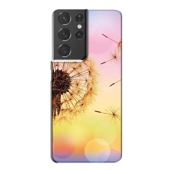 Чехол с рисунком «Цветок-одуванчик» для Samsung Galaxy S21 Plus Чехол с рисунком «Цветок-одуванчик» для Samsung Galaxy S21 Plus