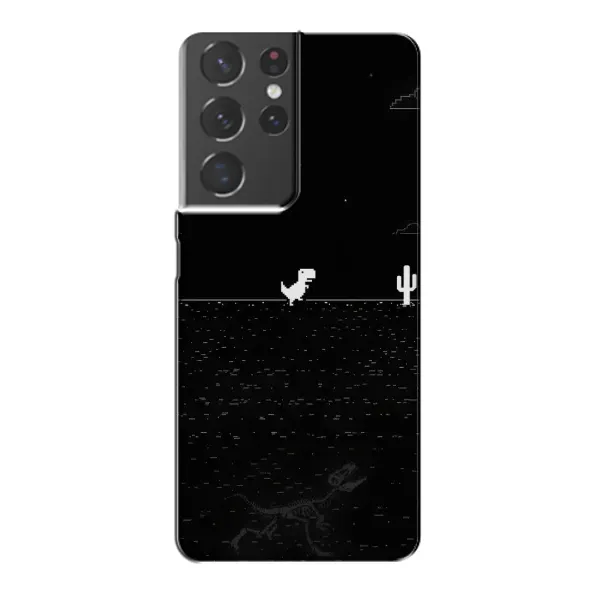 Чехол с рисунком «Динозаврик» для Samsung Galaxy S21 Plus Чехол с рисунком «Динозаврик» для Samsung Galaxy S21 Plus