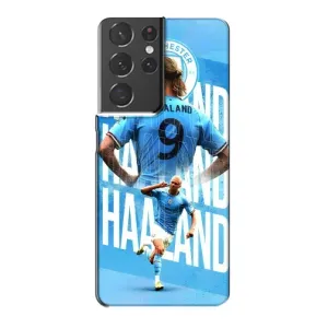 Чохли з принтом на Samsung Galaxy S21 Plus Футболіст (Erling Haaland)