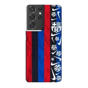 Чехол для Samsung Galaxy S21 Plus (Барселона) (Фанат Барсы)