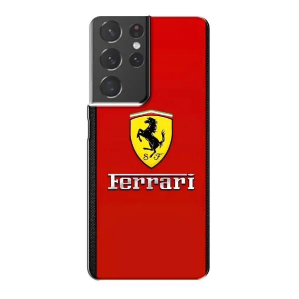 Чехол с рисунком «Ferrari Logo» для Samsung Galaxy S21 Plus Чехол с рисунком «Ferrari Logo» для Samsung Galaxy S21 Plus