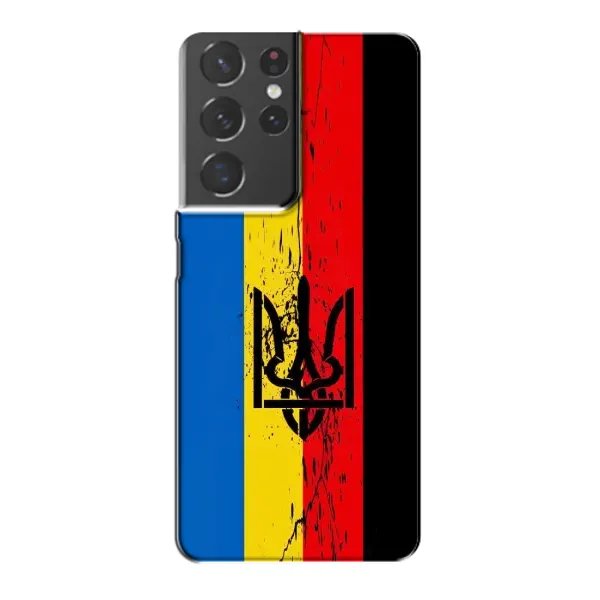 Чехол с рисунком «Флаг УПА» для Samsung Galaxy S21 Plus Чехол с рисунком «Флаг УПА» для Samsung Galaxy S21 Plus