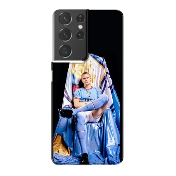 Чехол с рисунком «футболист Холанн» для Samsung Galaxy S21 Plus
