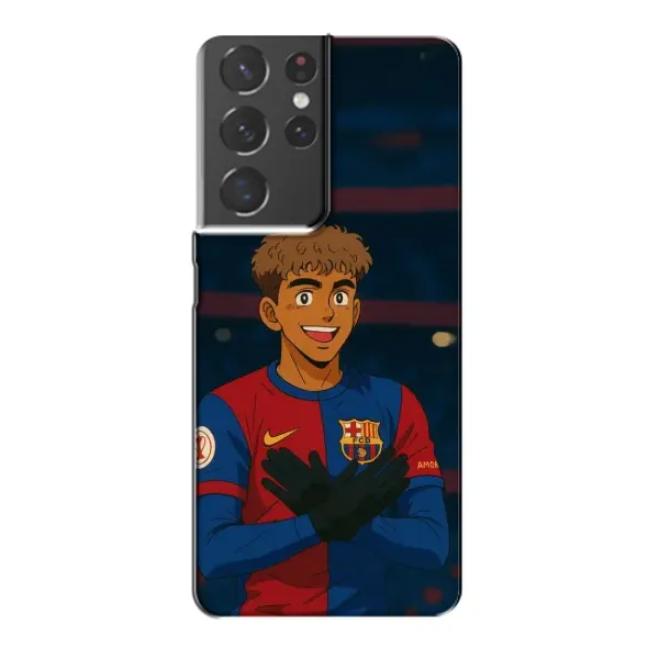 Чехол с рисунком «Футболист Ямаль» для Samsung Galaxy S21 Plus Чехол с рисунком «Футболист Ямаль» для Samsung Galaxy S21 Plus