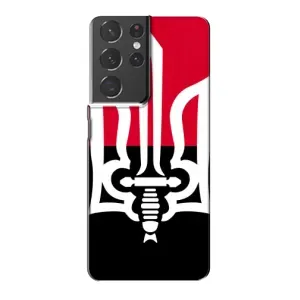 Чехлы УПА (Красно-Чёрный) на Samsung Galaxy S21 Plus