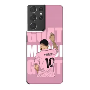Чохли Лео Мессі в Маямі на Samsung Galaxy S21 Plus (GOAT MESSI)