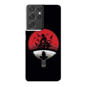 Чохли з принтом Ітачі Учіха на Samsung Galaxy S21 Plus (Ітачі на чорному)