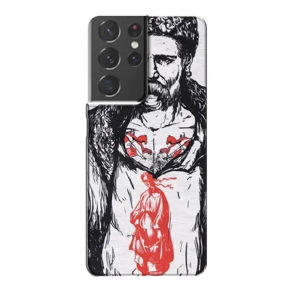 Чехол с рисунком «Кобзарь» для Samsung Galaxy S21 Plus Чехол с рисунком «Кобзарь» для Samsung Galaxy S21 Plus