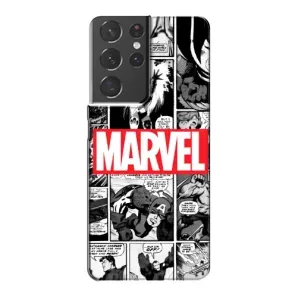 Силіконовий Чохол для Samsung Galaxy S21 Plus (Комікс Марвел)